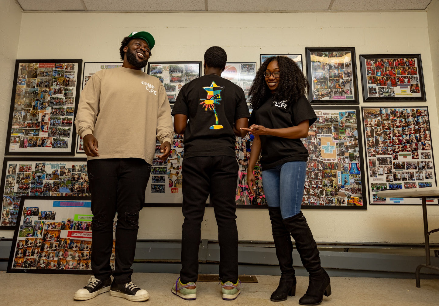 3 Year Anniversary Black Kente T-shirt