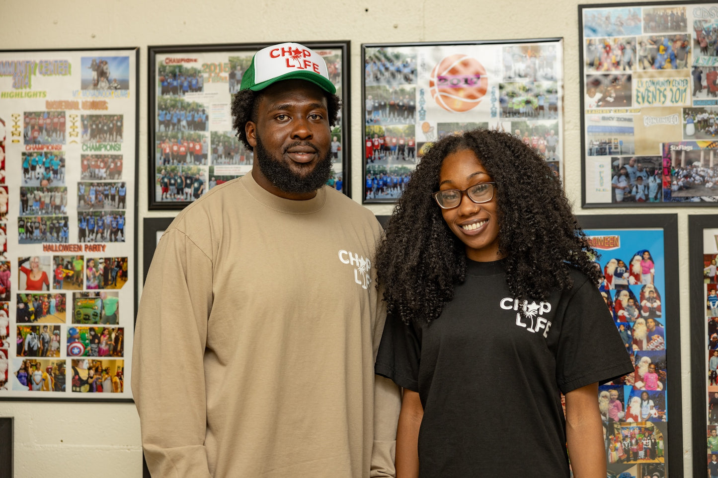 3 Year Anniversary Sandstone Kente Longsleeve T-shirt